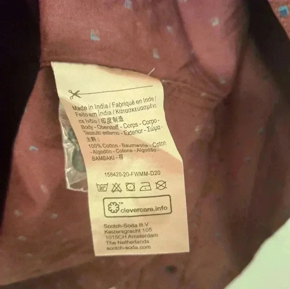 Scotch and Soda Amsterdam couture NWT Button Down